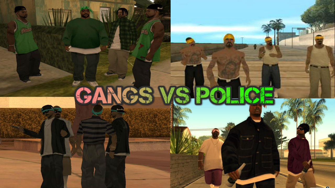 Ballas Vs Los Santos Vagos, GTA San Andreas