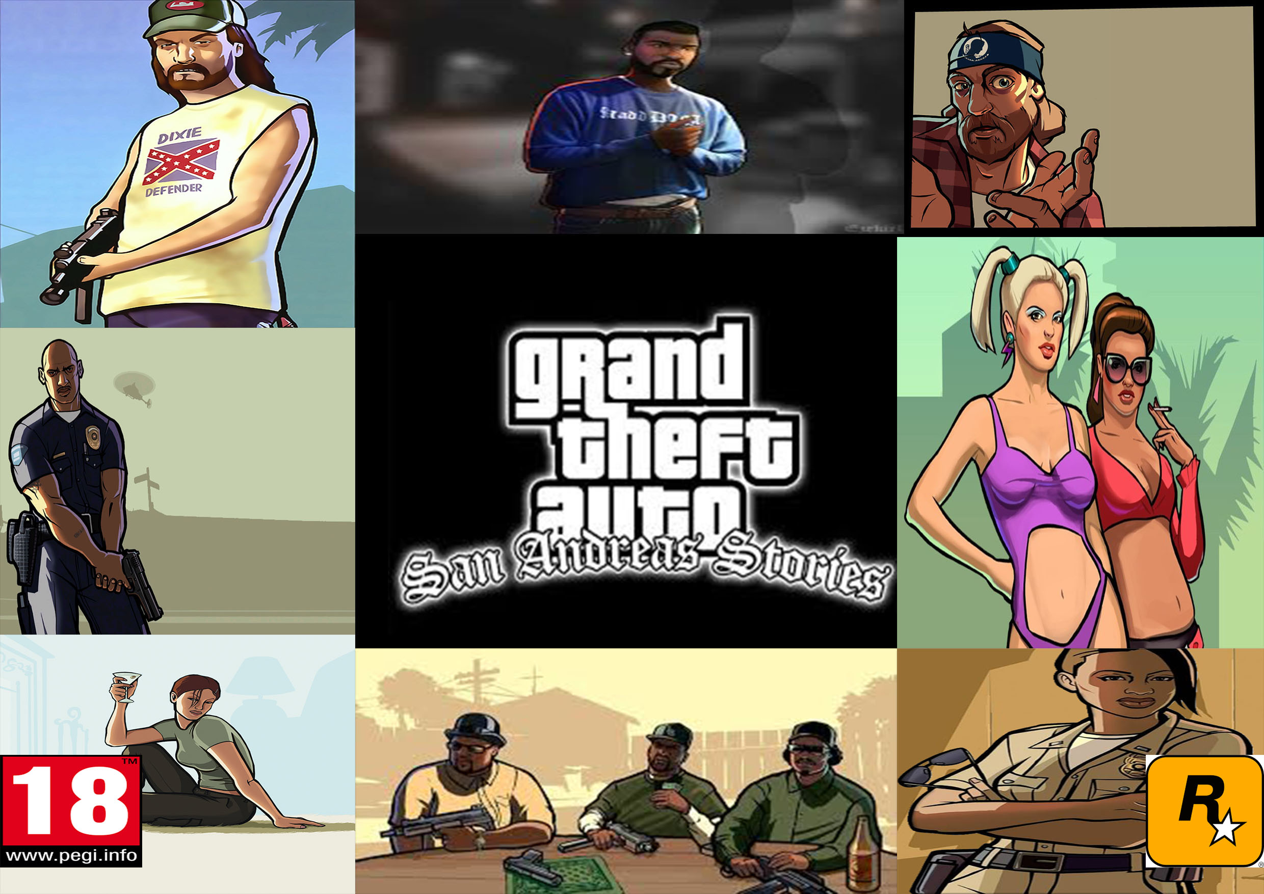 Grand Theft Auto San Andreas Stories 